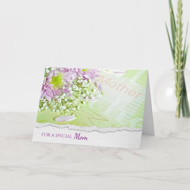 daisy bouquet for Mother's Day Card (Front)