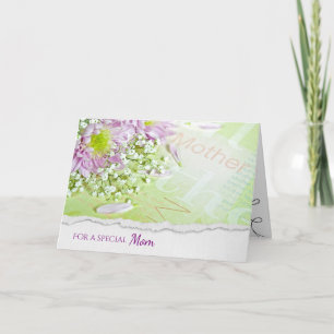 daisy bouquet for Mum's birthday Card