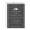 Daisy Bouquet on Chalkboard Wedding Invitations