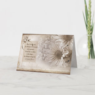 Daisy Bouquet wedding anniversary Card