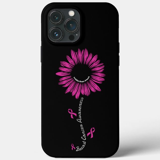 Daisy...Breast Cancer Case-Mate iPhone Case (Back)