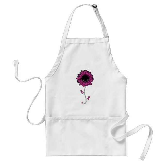 Daisy...Breast Cancer Standard Apron (Front)