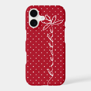 Daisy Breathe Text on Pin Dots