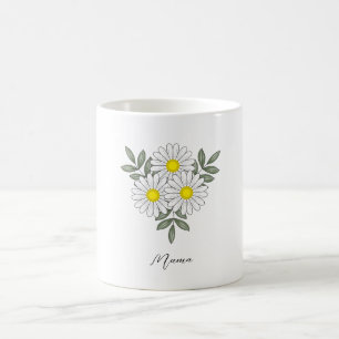 Daisy Bundle Custom Text Mug