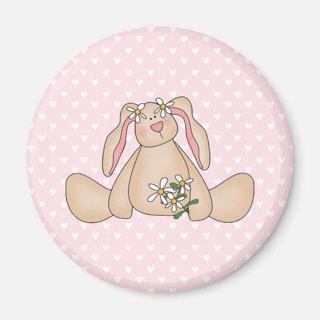 Daisy Bunny Magnet (Front)