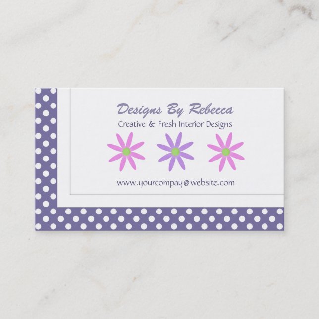 Daisy Business Cards (Front)