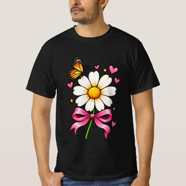 Daisy Butterfly T-Shirt (Front)