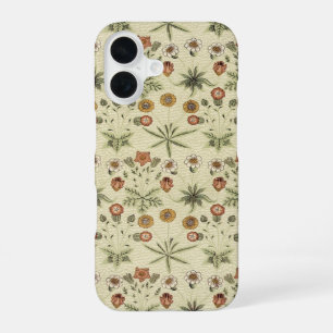 Daisy by William Morris, Vintage Victorian Flowers iPhone 16 Case