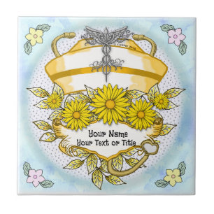 Daisy caduceus nurse  tile