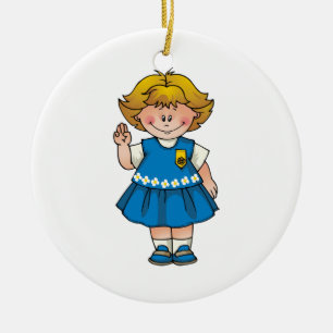 Daisy Ceramic Tree Decoration