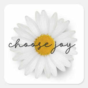 daisy - choose joy sticker