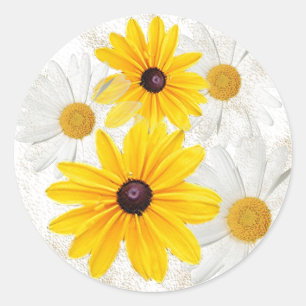 Daisy Classic Round Sticker