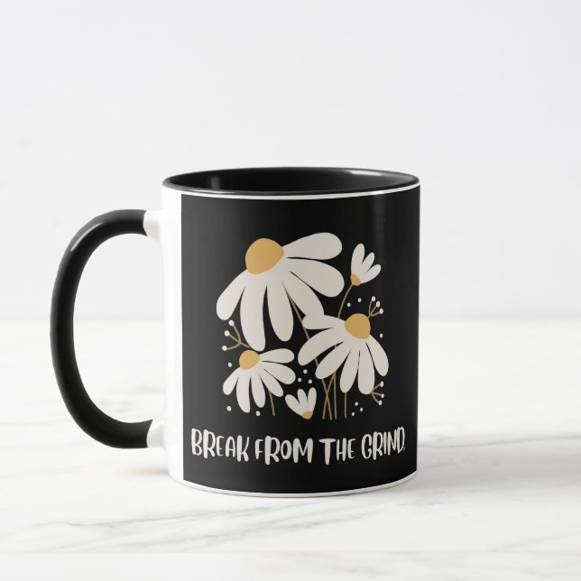 Daisy Coffee Mug (Left)