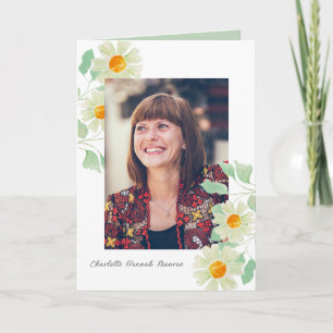 Daisy Corners Photo Memorial Folded Program Programme