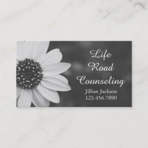 Daisy Counseling Therapist Life Coach Business Business Card