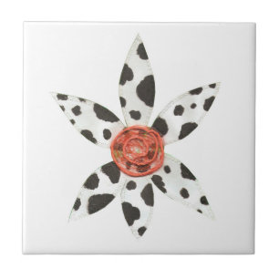 Daisy Cow Tile