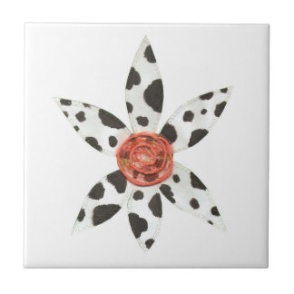 Daisy Cow Tile
