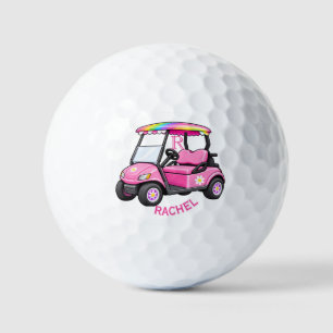 Daisy Custom Cart Clubs Monogram Personalised Nam Golf Balls