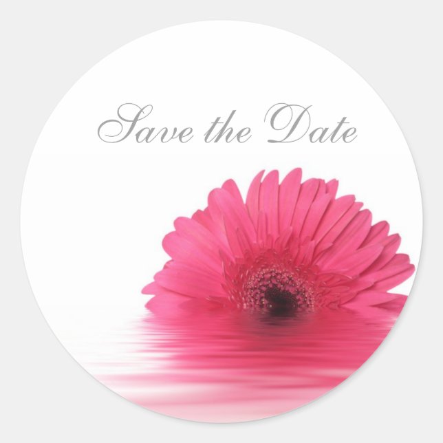 Daisy Custom Floral Sticker (Front)