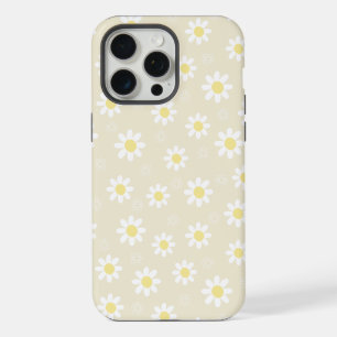 Daisy Cute Flowers Yellow Floral Pattern iPhone 15 Pro Max Case