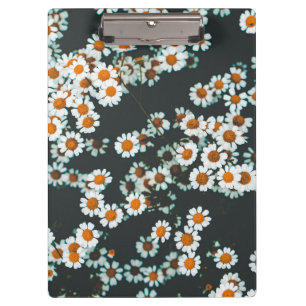 Daisy Daisies Floral Clipboard