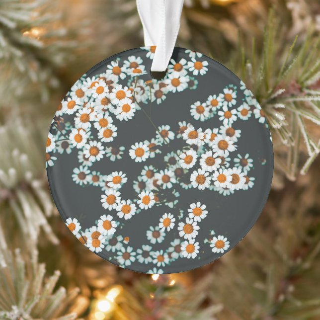 Daisy Daisies Floral Ornament (Tree)