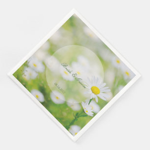 Daisy Daisies Flower Floral Summer Wedding Napkin