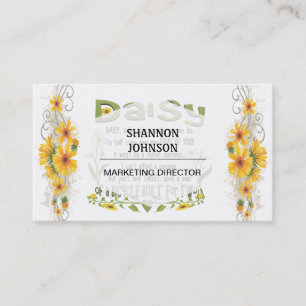 Daisy, daisy give me the answer do... business card