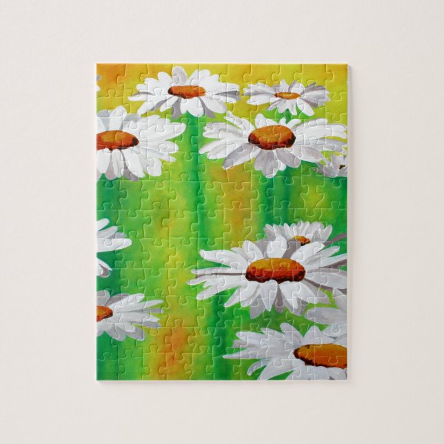 Daisy Day Jigsaw Puzzle (Vertical)