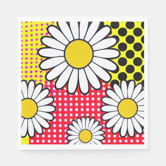 Daisy Days Napkin (Front)