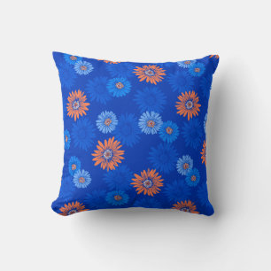 Daisy Dayz Vintage Psychedelic Floral Cushion