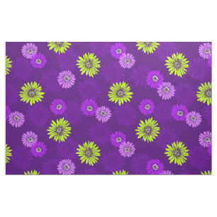 Daisy Dayz Vintage Psychedelic Floral Fabric