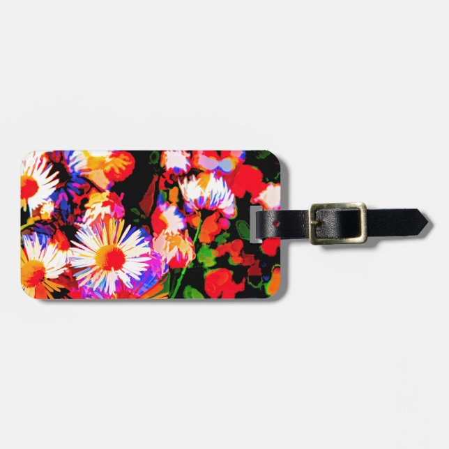 Daisy Daze Luggage Tag (Front Horizontal)