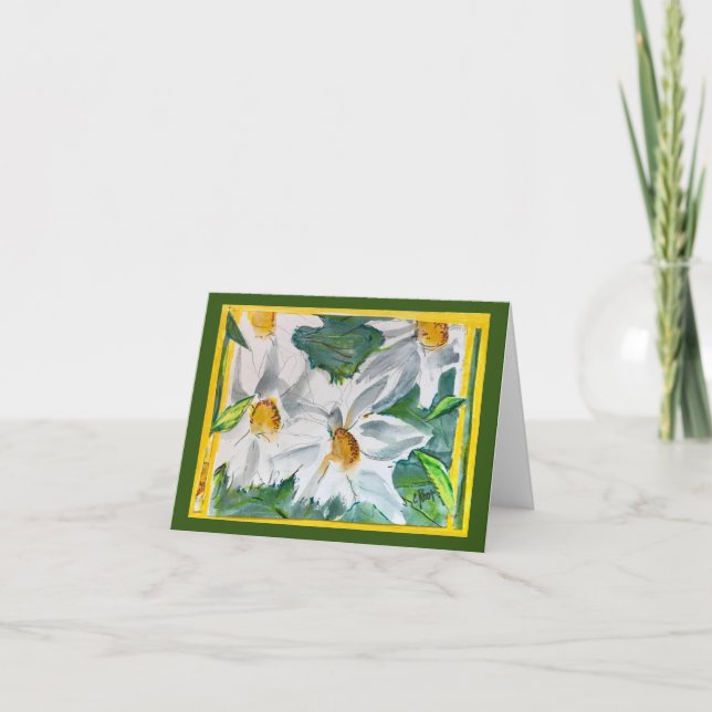 Daisy Delight Thank You Card (Front)