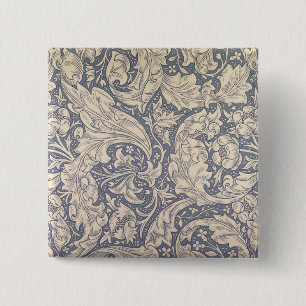 'Daisy' design (textile) 15 Cm Square Badge