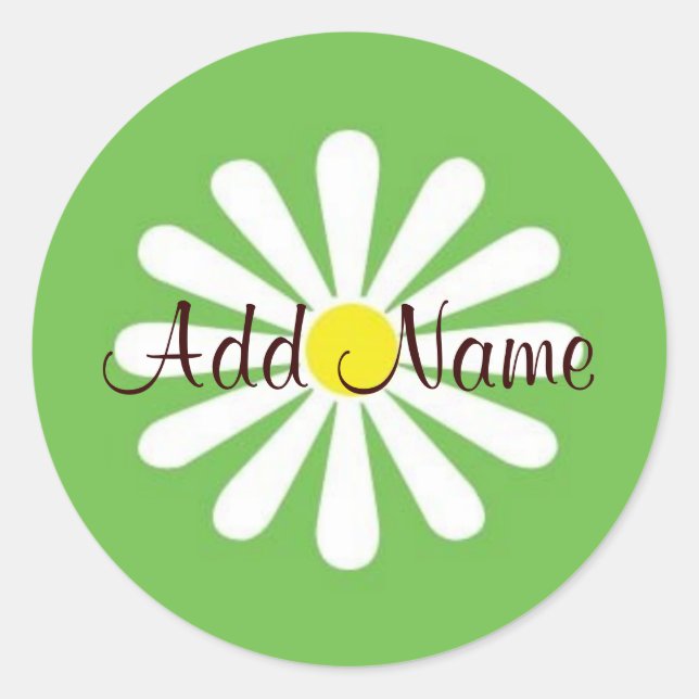 Daisy Designs - Teacher Stickers (Front)