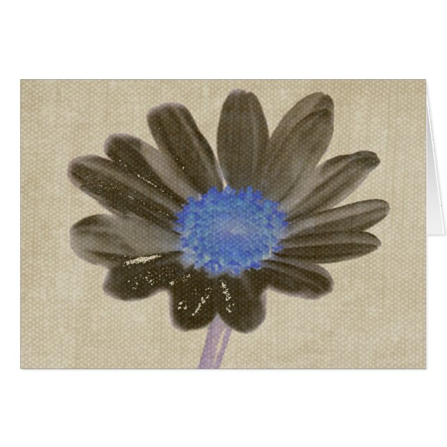 Daisy Digital Art Card (Front Horizontal)