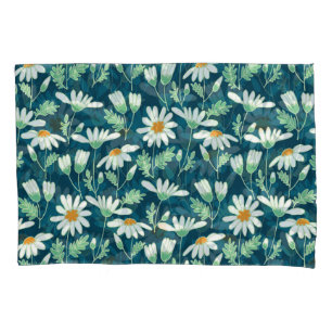 Daisy Ditsy Chamomile Romantic Print Pillowcase