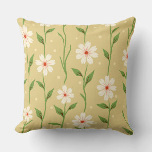 Daisy Dot Vineland Gold Pillow