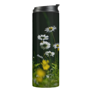 Daisy Dream: Beautiful Floral Nature Thermal Tumbler