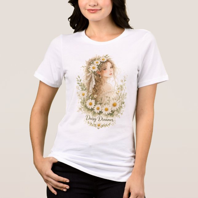 Daisy Dreamer Tri-Blend Shirt (Front)