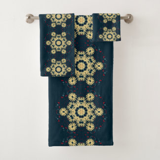 Daisy Dreams Mandala Bath Towel Set