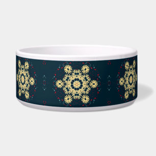 Daisy Dreams Mandala Pet Bowl