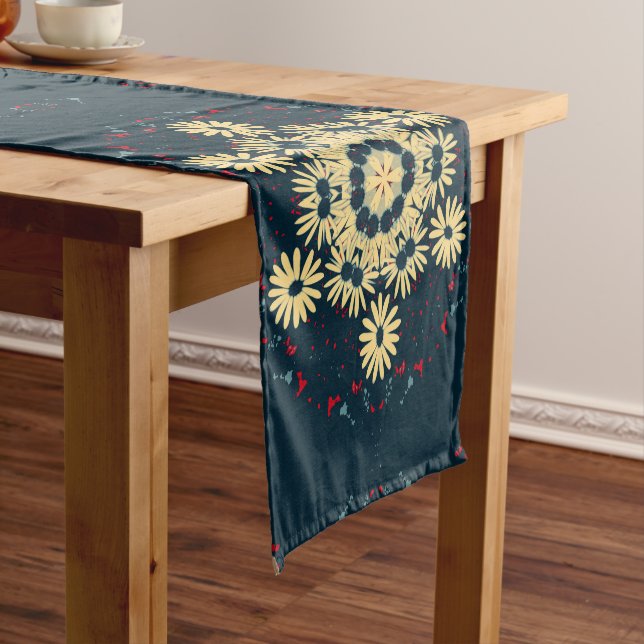 Daisy Dreams Mandala  Short Table Runner (In Situ)