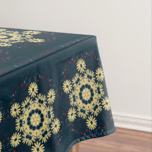 Daisy Dreams Mandala  Tablecloth