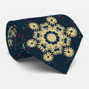 Daisy Dreams Mandala Tie