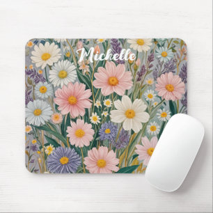 Daisy Dreamscape Personalised Mouse Mat
