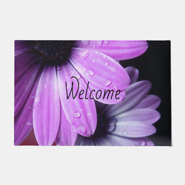 Daisy Drops Welcome Mat (Front)