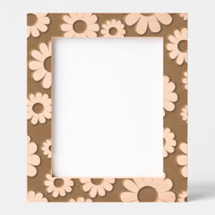 Daisy Etched Frames