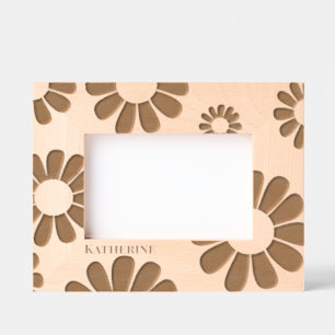 Daisy Etched Frames